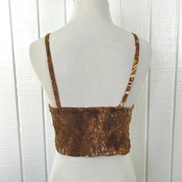 Rama Women Tribal Sun Tank Top Boho Fairy Vacation Beach Festival Brown Small - Picture 4 of 5